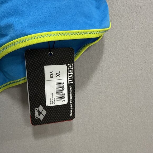 Arena Training Racer Brief Swim Bottoms XL Chlorine Resistant Mens NWT Swimwear - Picture 9 of 10